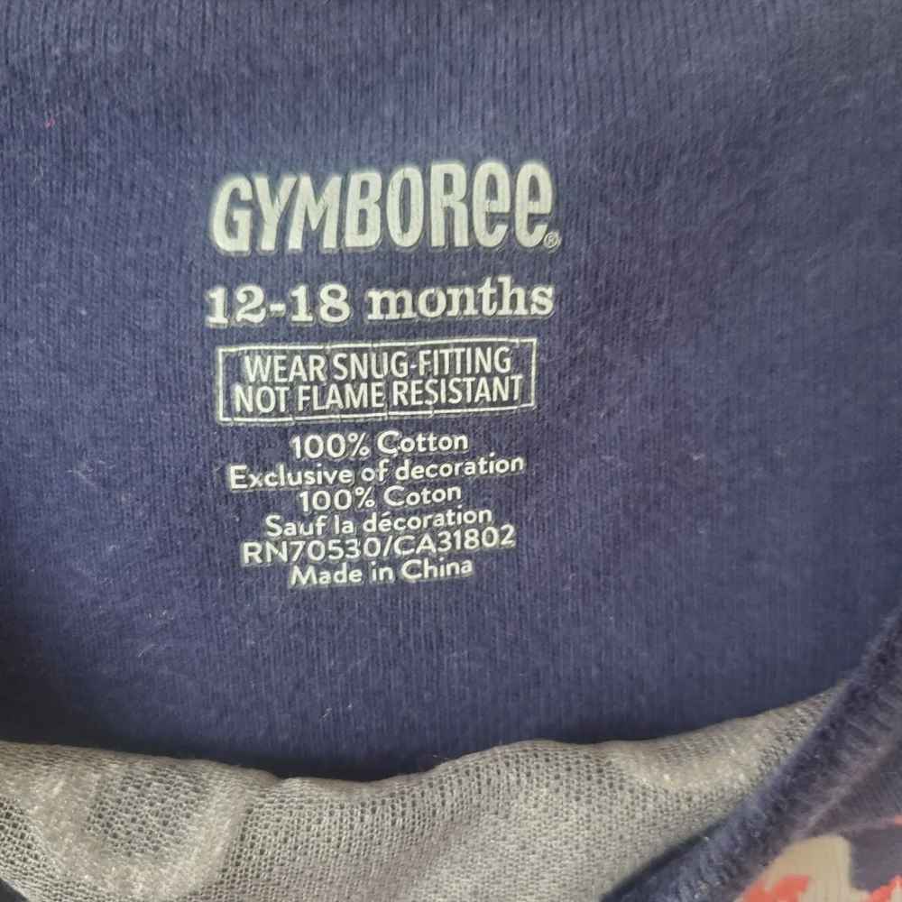 12M Girls Gymboree Elephant Tee